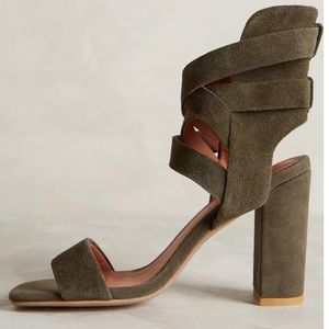 Jeffrey Campbell ~ Green Eudora Heels